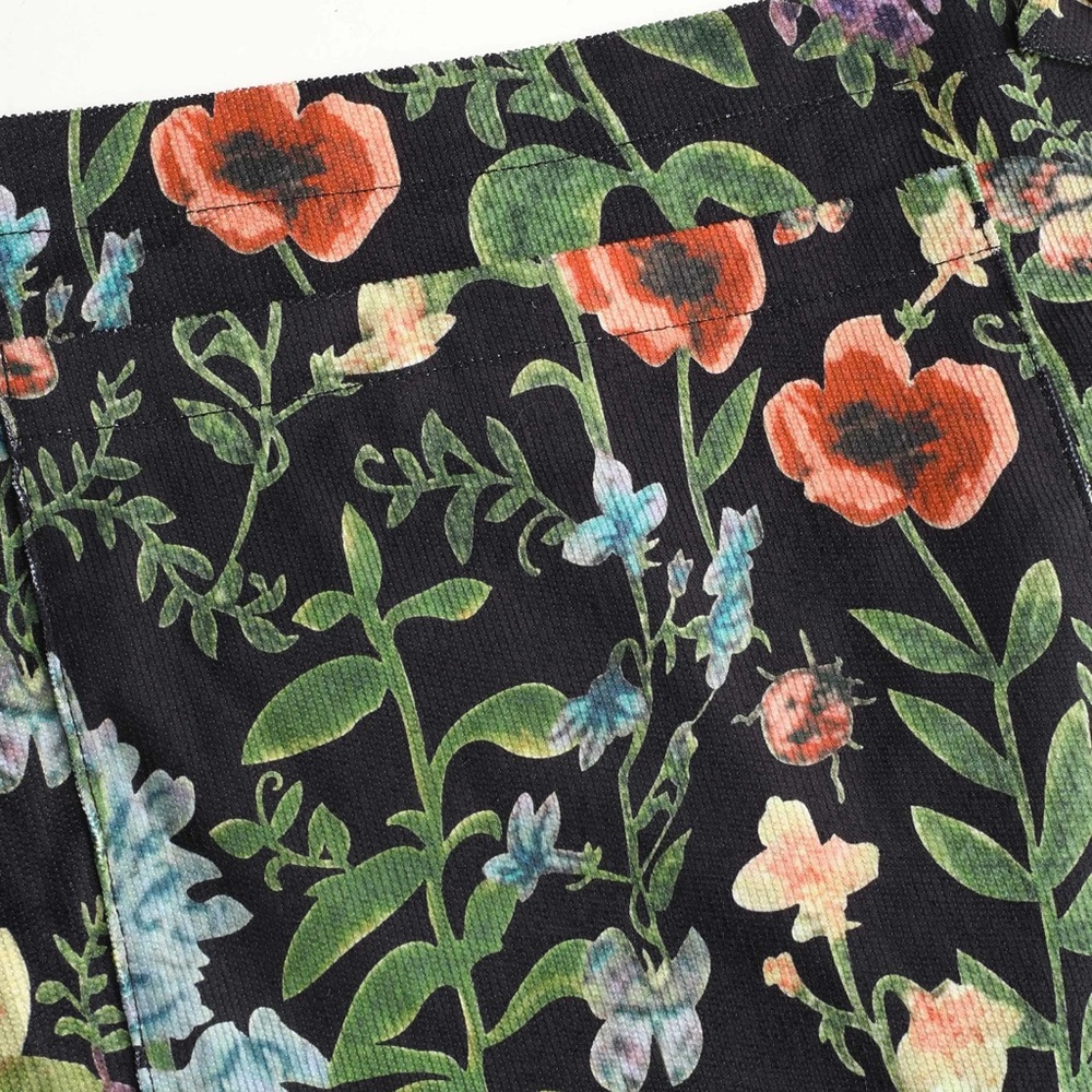NWT Cider Multicolor Floral Jumpsuit - Picture 3 of 8